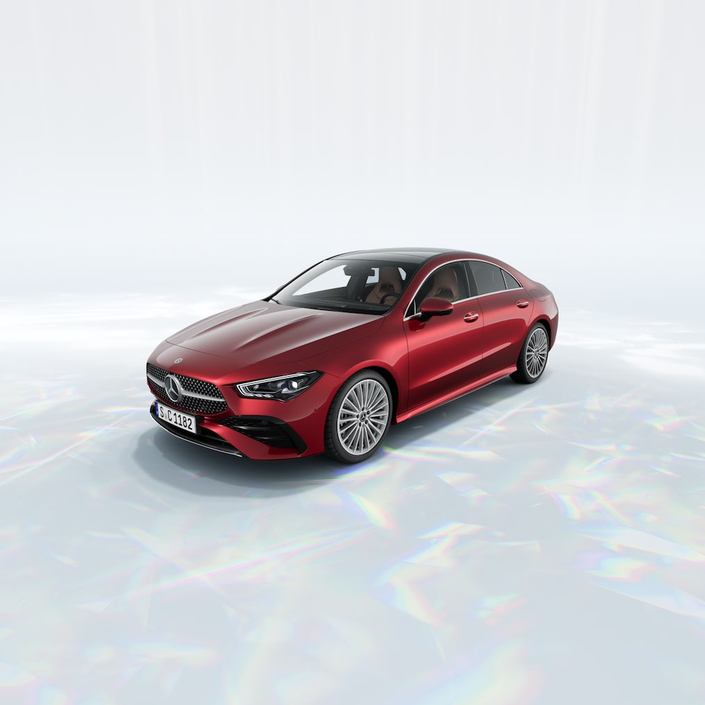 The Mercedes-Benz CLA Coupé.