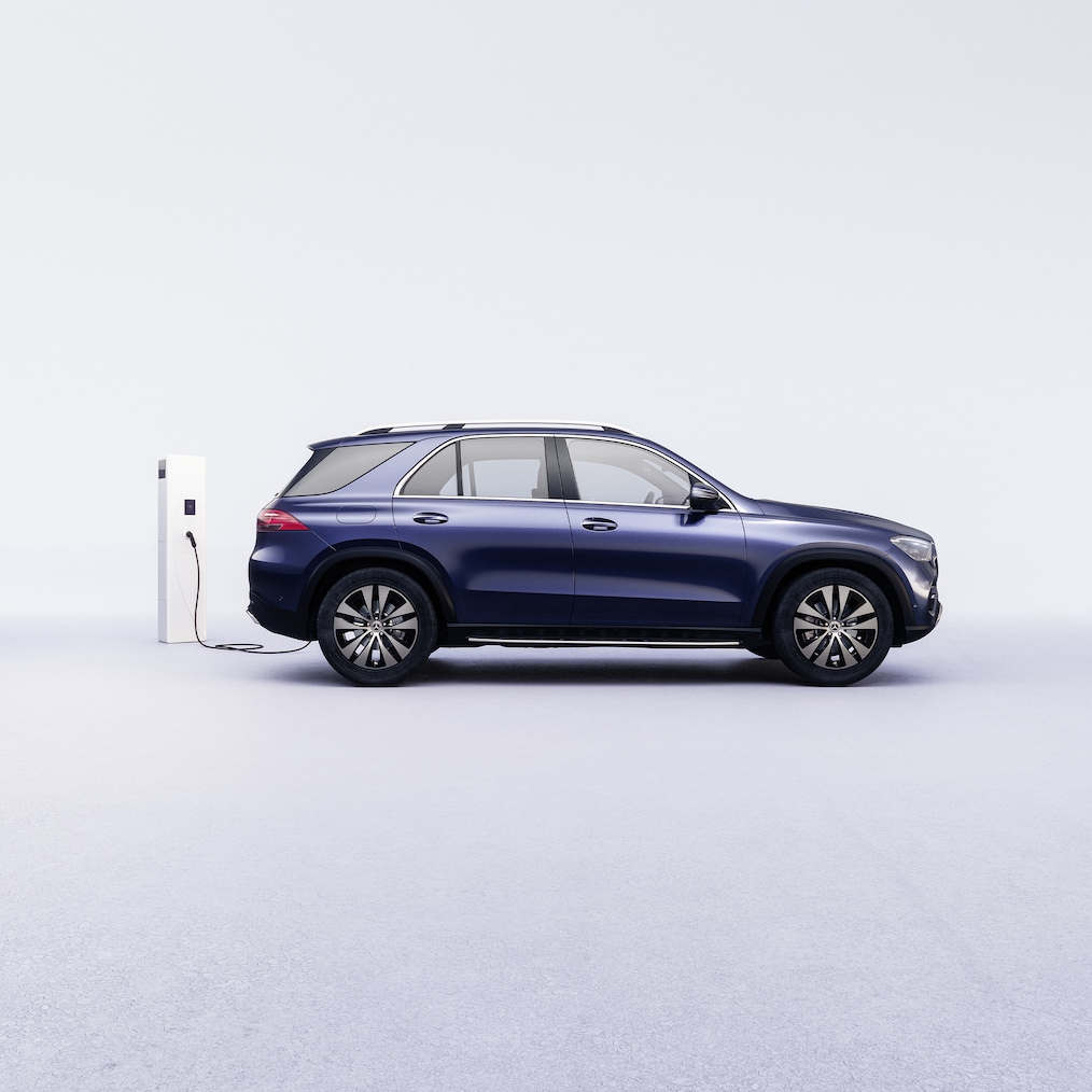 The GLE 350 de 4MATIC with EQ hybrid technology from Mercedes-Benz.