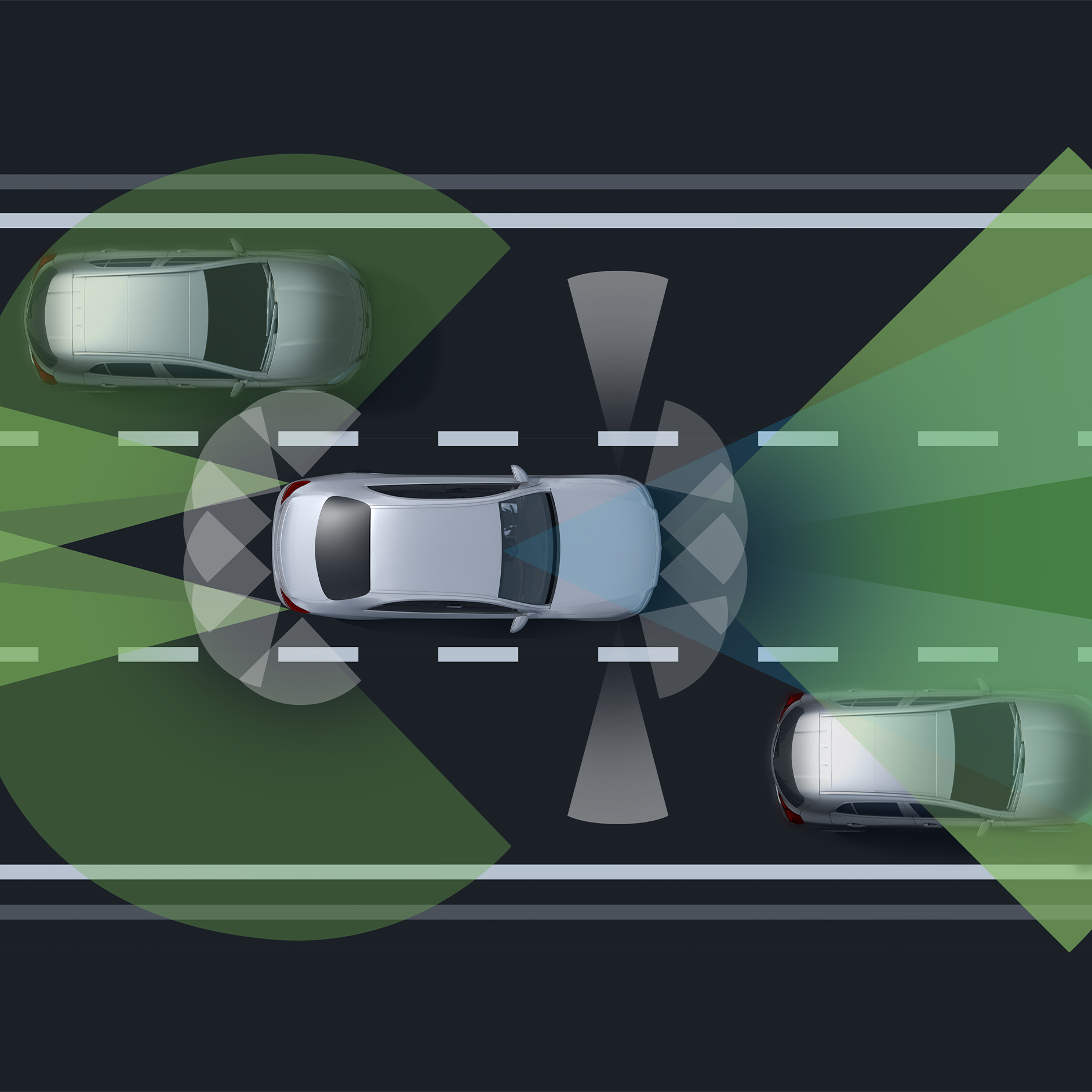 Driving Assistance Package | GLS | Mercedes-Benz Driving Assistance Package of the GLS from Mercedes-Benz.