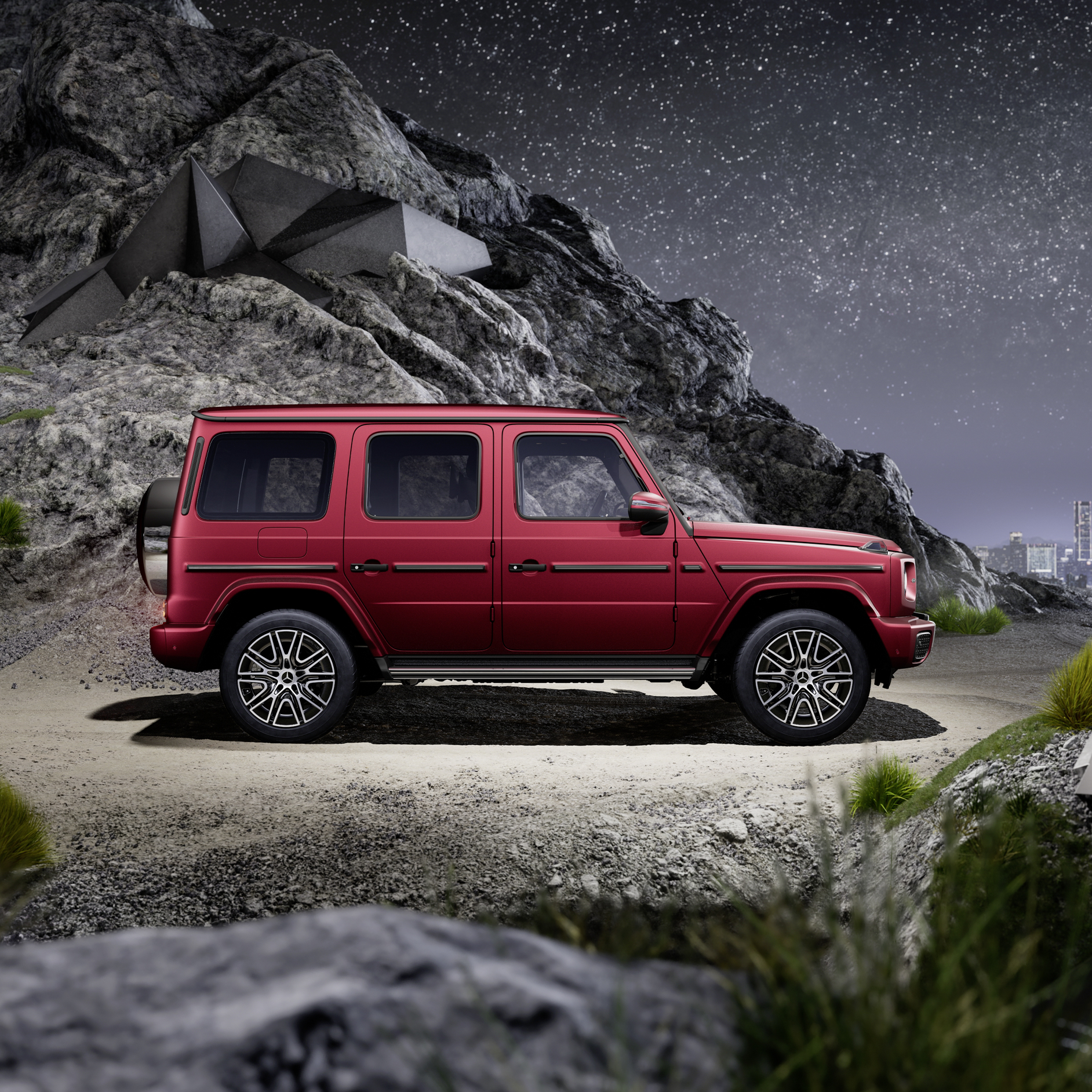 Exterior | G-Class Brand Area | Mercedes-Benz The exterior of the Mercedes-Benz G-Class.