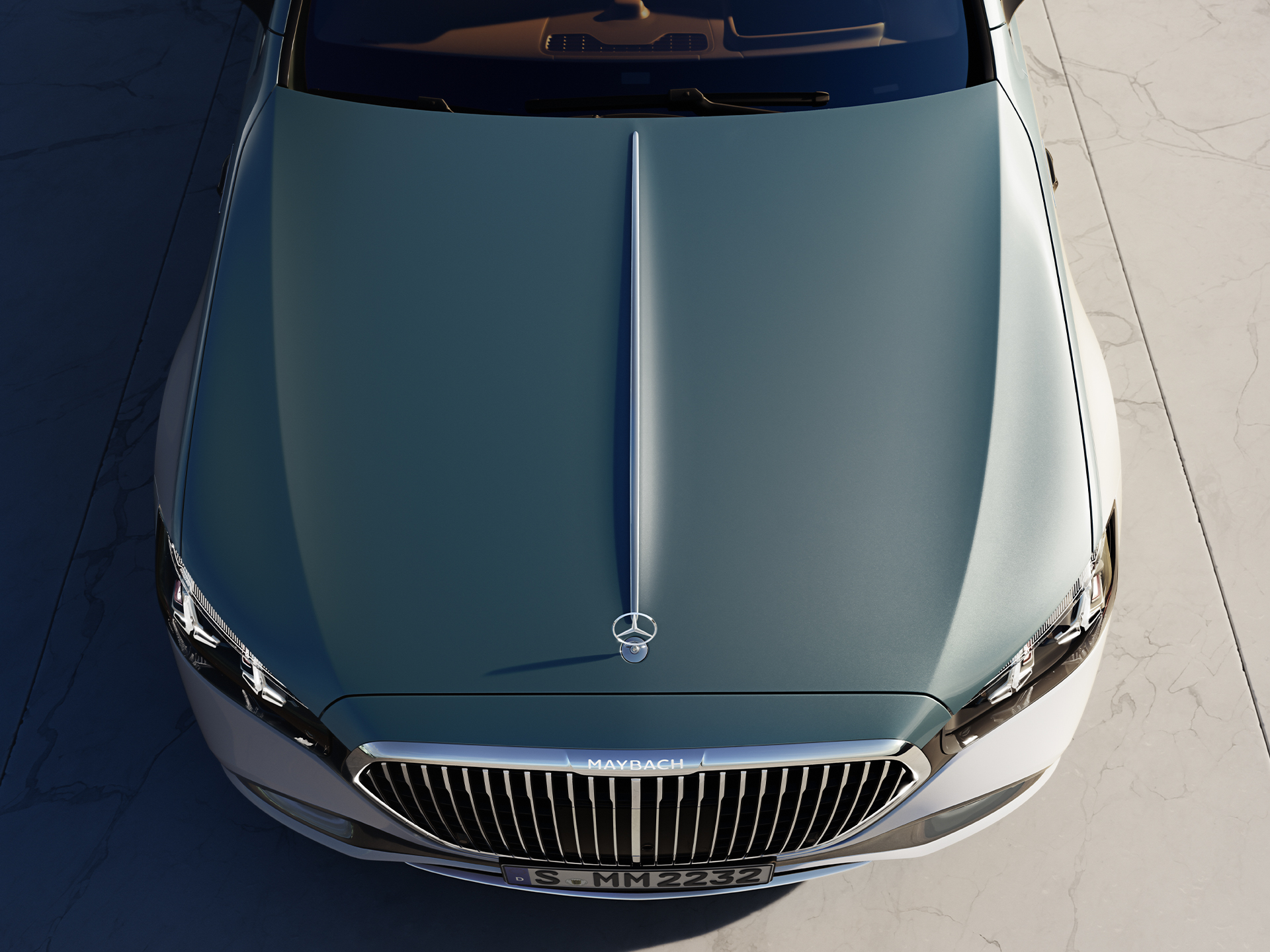 S 580 e with EQ Technology | Trademark | Mercedes-Maybach The Mercedes-Maybach S 580 e with EQ Technology.