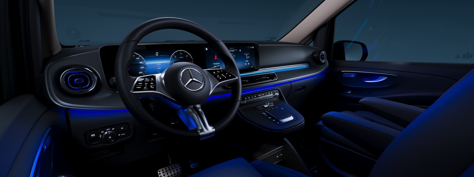 Interior | V-Class Marco Polo | Mercedes-Benz Discover the interior of the V-Class Marco Polo.
