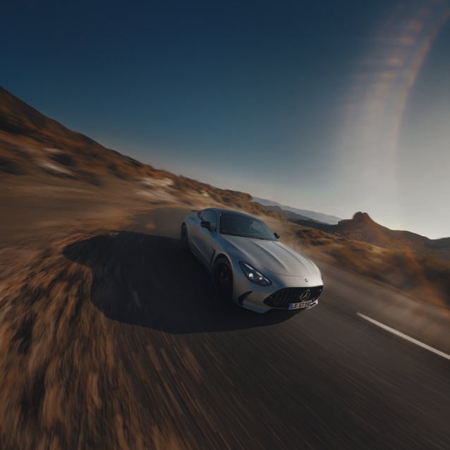 The all new Mercedes-AMG GT Coupé